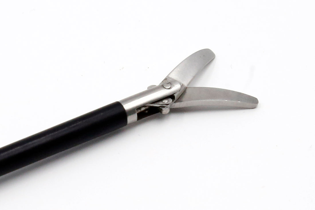 Curved Metzenbaum Scissor – 5mm Diameter, 30cm Length with Plain Fibre Handle